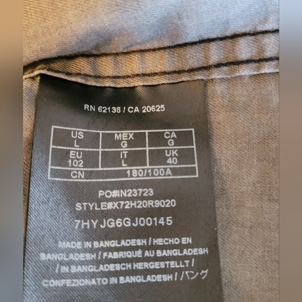 GUESS DRESS SHIRT FOR MEN (L) - Picture 4 of 5